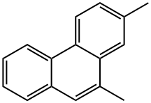 Phenanthrene, 2,10-dimethyl- Structure