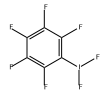 Benzene, 1-(difluoroiodo)-2,3,4,5,6-pentafluoro- Structure