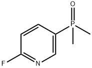 Pyridine, 5-(dimethylphosphinyl)-2-fluoro- 구조식 이미지