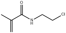 2-Propenamide, N-(2-chloroethyl)-2-methyl- Structure