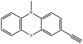 10H-Phenothiazine, 3-ethynyl-10-methyl- Structure