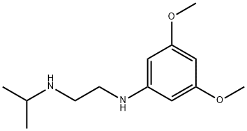 1,2-Ethanediamine, N1-(3,5-dimethoxyphenyl)-N2-(1-methylethyl)- Structure