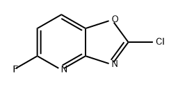 Oxazolo[4,5-b]pyridine, 2-chloro-5-fluoro- Structure