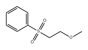 Benzene, [(2-methoxyethyl)sulfonyl]- Structure