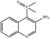 3-Quinolinamine, 4-(dimethylphosphinyl)- 구조식 이미지