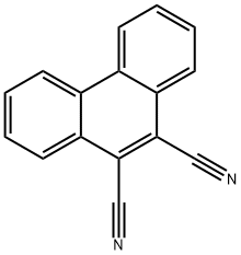 9,10-Phenanthrenedicarbonitrile Structure