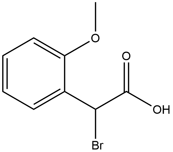 2-bromo-2-(2-methoxyphenyl)acetic acid Structure