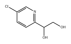 1,2-Ethanediol, 1-(5-chloro-2-pyridinyl)- Structure