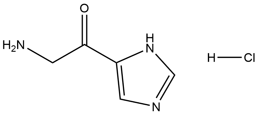 2-amino-1-(1H-imidazol-4-yl)ethan-1-one hydrochloride Structure