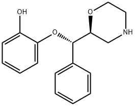 Phenol, 2-[(S)-(2S)-2-morpholinylphenylmethoxy]- Structure