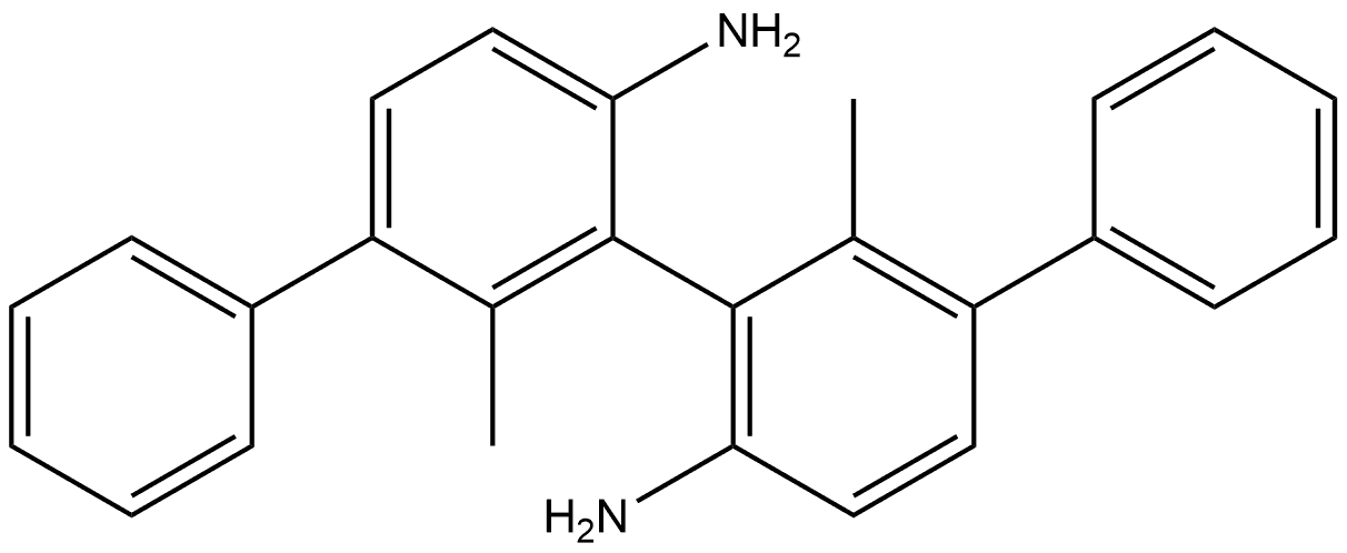 (R)-2',2''-dimethyl-[1,1':3',1'':3'',1'''-quaterphenyl]-4',6''-diamine Structure