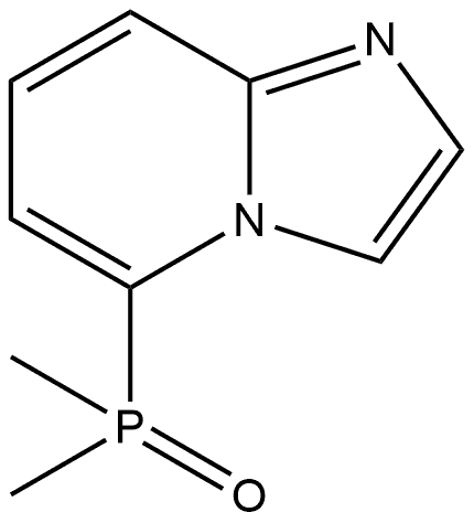 5-dimethylphosphorylimidazo[1,2-a]pyridine Structure