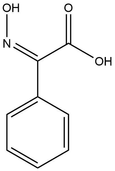 Benzeneacetic acid, α-(hydroxyimino)-, (Z)- (9CI) Structure