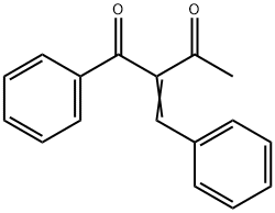 1-Phenyl-2-(phenylmethylidene)butane-1,3-dione Structure