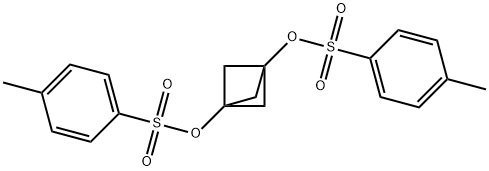 Bicyclo[1.1.1]pentane-1,3-diol, 1,3-bis(4-methylbenzenesulfonate) Structure