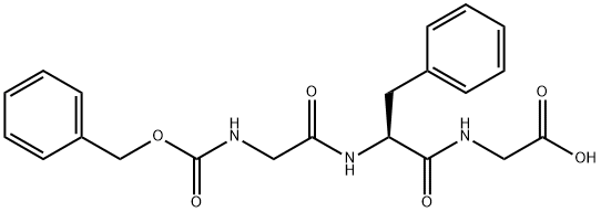 Glycine, N-[(phenylmethoxy)carbonyl]glycyl-L-phenylalanyl- (9CI) Structure