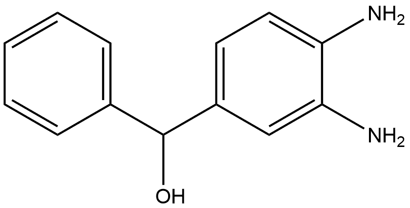 3,4-Diamino-α-phenylbenzenemethanol Structure