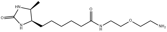 Desthiobiotin-PEG1-Amine Structure
