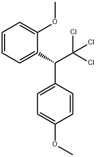 Benzene, 1-methoxy-2-[(1R)-2,2,2-trichloro-1-(4-methoxyphenyl)ethyl]- Structure