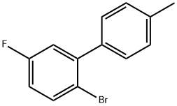 2-Bromo-5-fluoro-4'-methyl-1,1'-biphenyl Structure