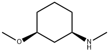 (1R,3S)-(3-Methoxy-cyclohexyl)-methyl-amine Structure