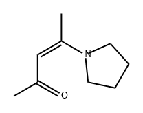 3-Penten-2-one, 4-(1-pyrrolidinyl)-, (3Z)- Structure