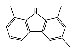 9H-Carbazole, 1,3,8-trimethyl- Structure