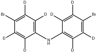 4-Bromo-N-(4-bromophenyl-2,3,5,6-d4)benzen-2,3,5,6-d4-amine Structure