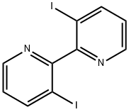 2,2'-Bipyridine, 3,3'-diiodo- Structure