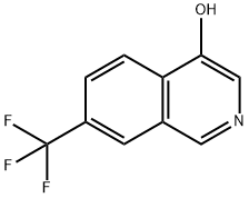 4-Isoquinolinol, 7-(trifluoromethyl)- Structure