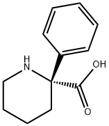 2-Piperidinecarboxylic acid, 2-phenyl-, (2R)- Structure