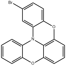 [1,4]Benzoxazino[2,3,4-kl]phenoxazine, 2-bromo- Structure