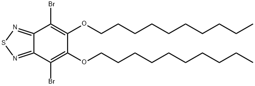 4,7-dibromo-5,6-bis(decyloxy)benzo[c][1,2,5]thiadiazole Structure