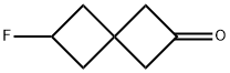 Spiro[3.3]heptan-2-one, 6-fluoro- Structure