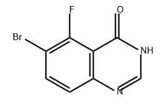 4(3H)-Quinazolinone, 6-bromo-5-fluoro- Structure