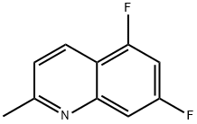 5,7-difluoro-2-methylquinoline Structure