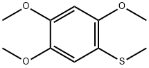 Methyl(2,4,5-trimethoxyphenyl)sulfane Structure