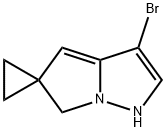 Spiro[cyclopropane-1,5'(6'H)-[4H]pyrrolo[1,2-b]pyrazole], 3'-bromo- Structure