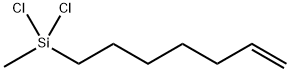 Silane, dichloro-6-hepten-1-ylmethyl- Structure