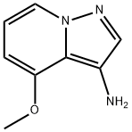 Pyrazolo[1,5-a]pyridin-3-amine, 4-methoxy- Structure