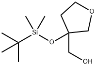 3-[[(1,1-Dimethylethyl)dimethylsilyl]oxy]tetrahydro-3-furanmethanol Structure