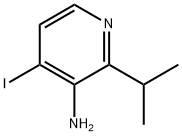 3-Pyridinamine, 4-iodo-2-(1-methylethyl)- Structure