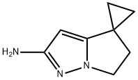 Spiro[cyclopropane-1,4'-[4H]pyrrolo[1,2-b]pyrazol]-2'-amine, 5',6'-dihydro- 구조식 이미지