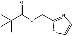 2,2-Dimethyl-propionic acid oxazol-2-ylmethyl ester Structure