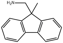 C-(9-Methyl-9H-fluoren-9-yl)-methylamine Structure