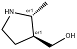 trans-(2-Methyl-pyrrolidin-3-yl)-methanol Structure