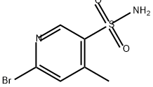 6-bromo-4-methylpyridine-3-sulfonamide Structure