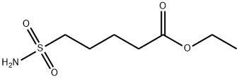 Ethyl 5-(aminosulfonyl)pentanoate Structure