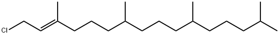 2-Hexadecene, 1-chloro-3,7,11,15-tetramethyl-, (2E)- 구조식 이미지