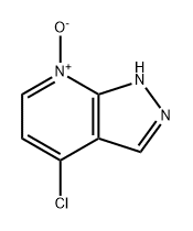 1H-Pyrazolo[3,4-b]pyridine, 4-chloro-, 7-oxide Structure